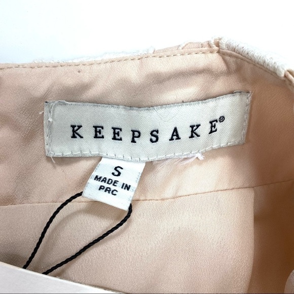 Keepsake Will Wait Lace Medium Skirt In Ivory White New Tag - Picture 7 of 13